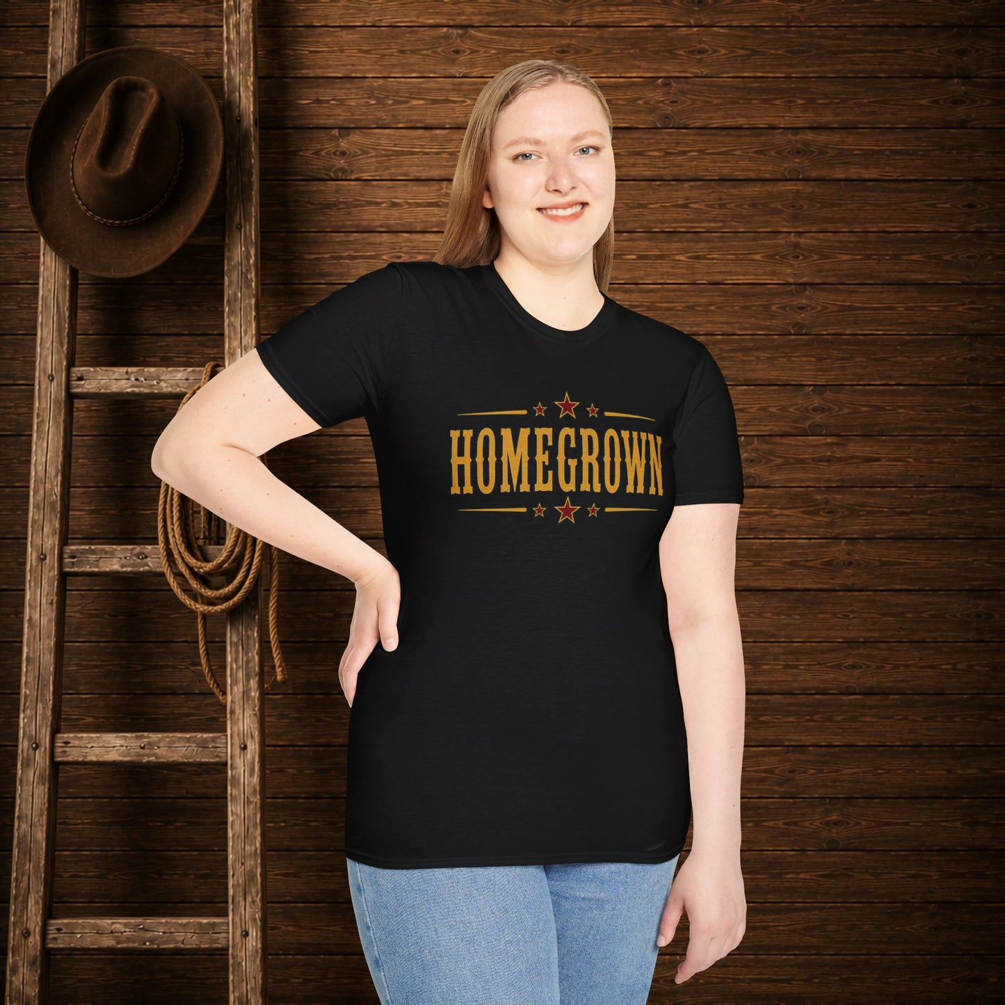 Homegrown Girl  Adult T-Shirt