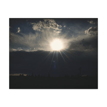 Farm Sunray Matte Canvas Art