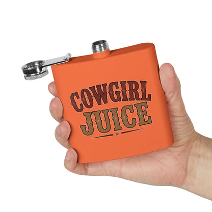 Cowgirl Juice  Stainless Steel Flask, 6oz
