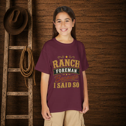 Ranch Foreman Youth T-Shirt