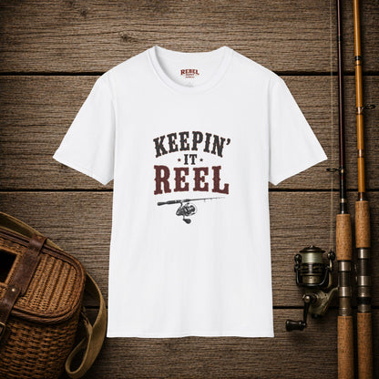 Keepin It Reel   Adult Size T-Shirt
