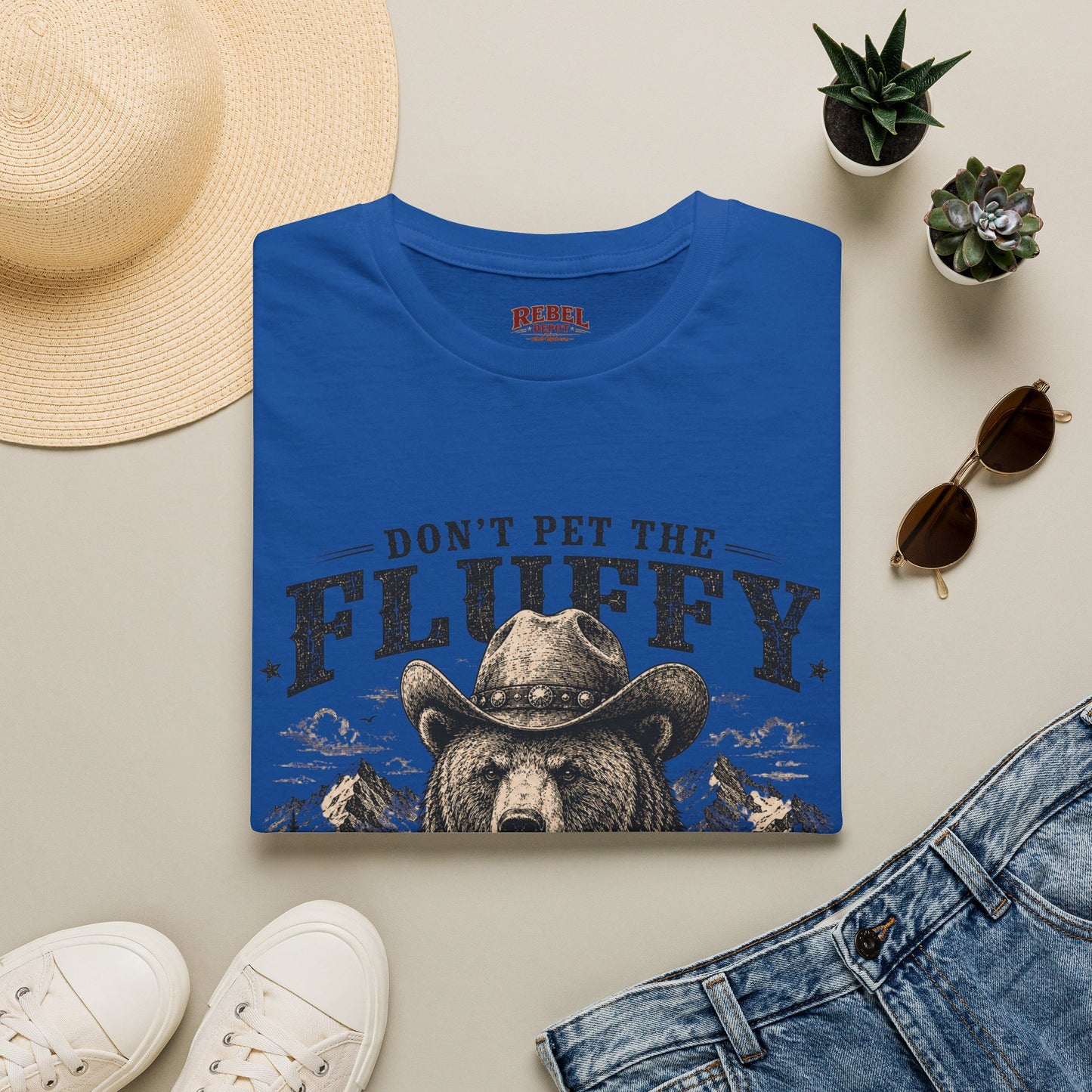 Don't Pet the Fluffy Cowboy T-Shirt