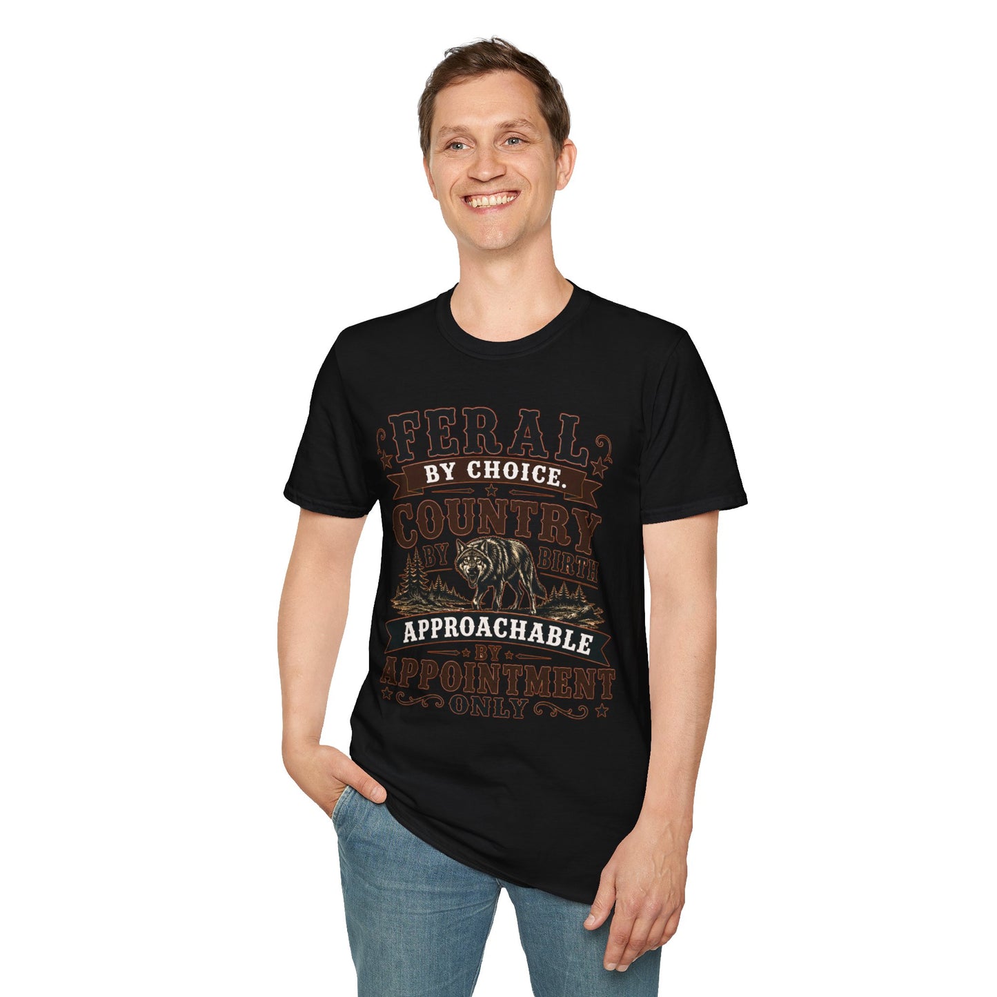 Feral By Choice  Adult Size T-Shirt