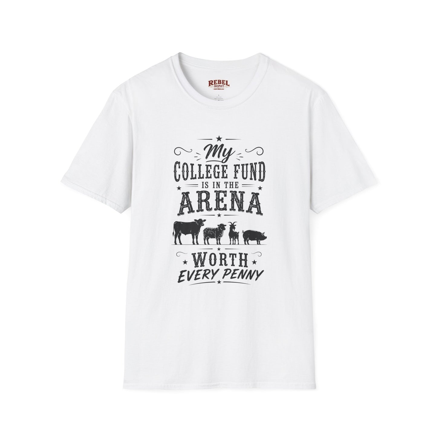 My College Fund  Adult Size T-Shirt