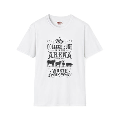 My College Fund  Adult Size T-Shirt