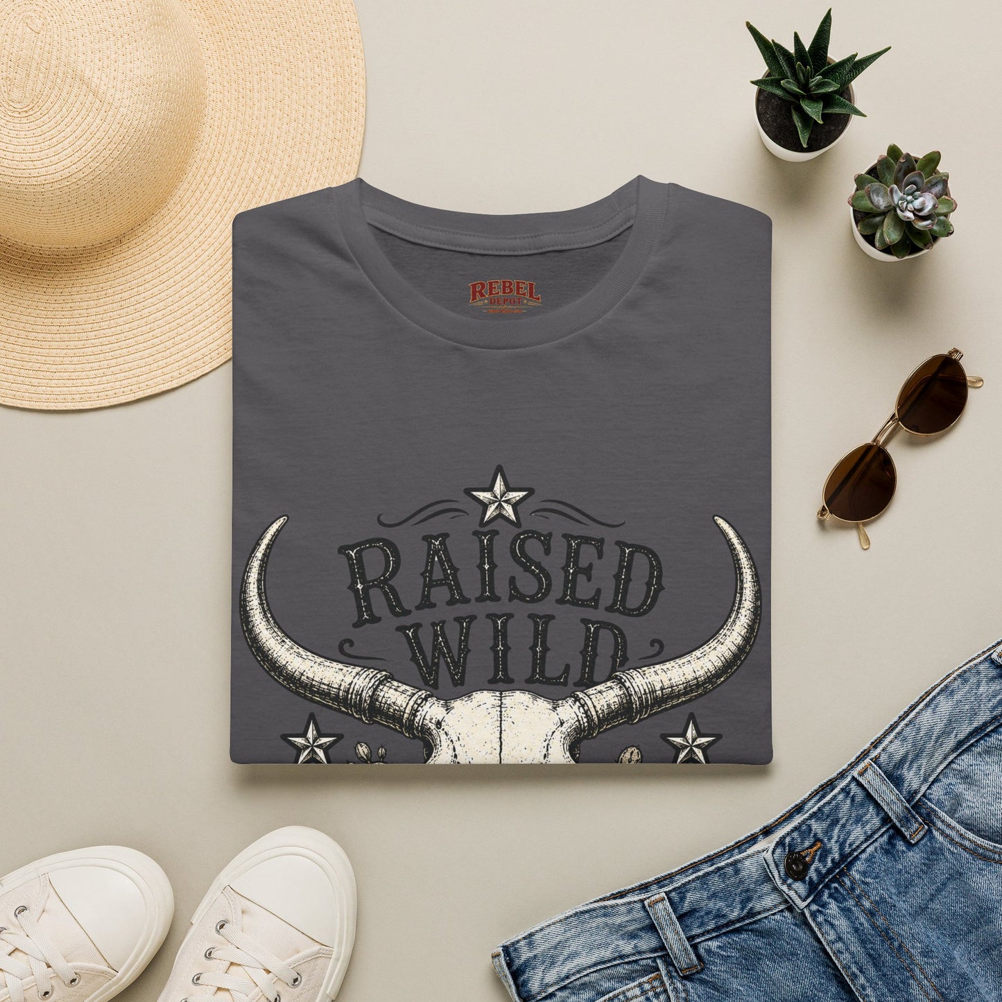 Raised Wild  Adult Size T-Shirt