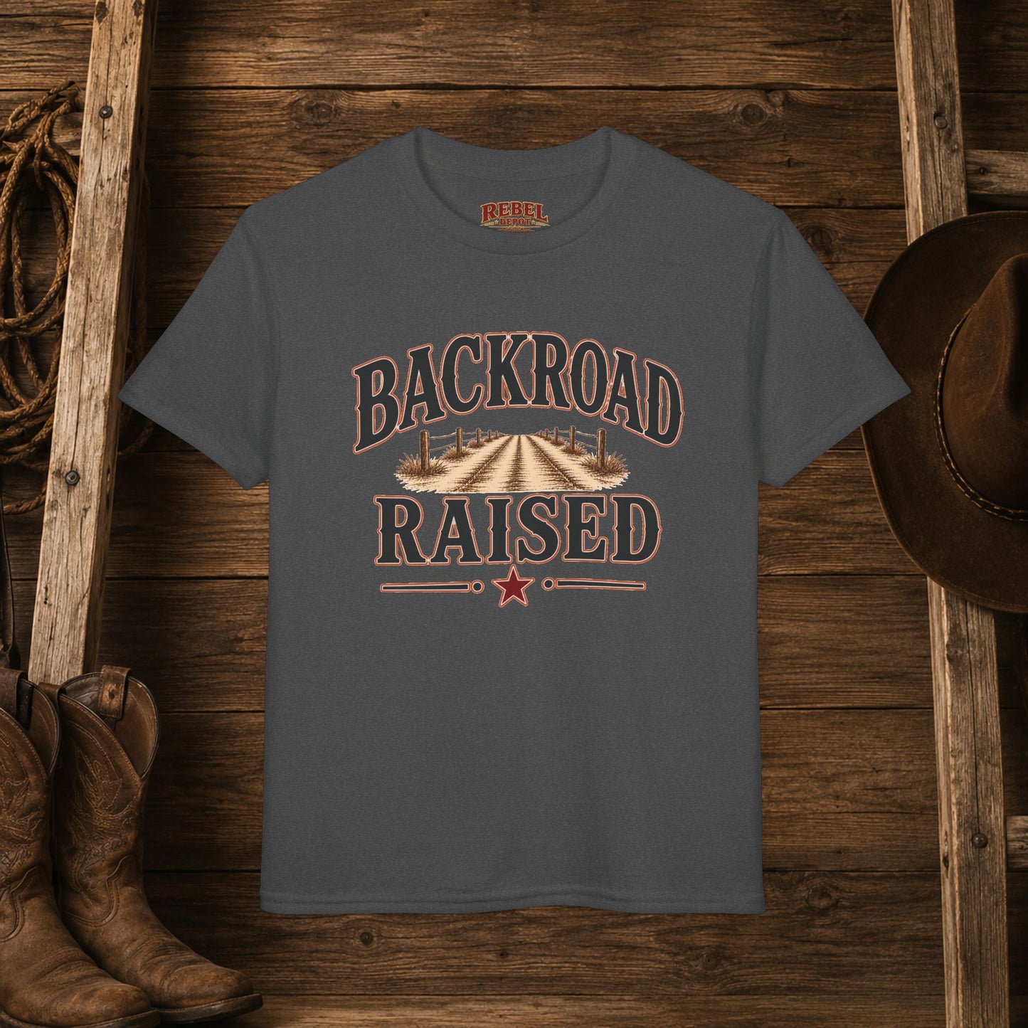 Backroad Raised  Youth Size T-Shirt