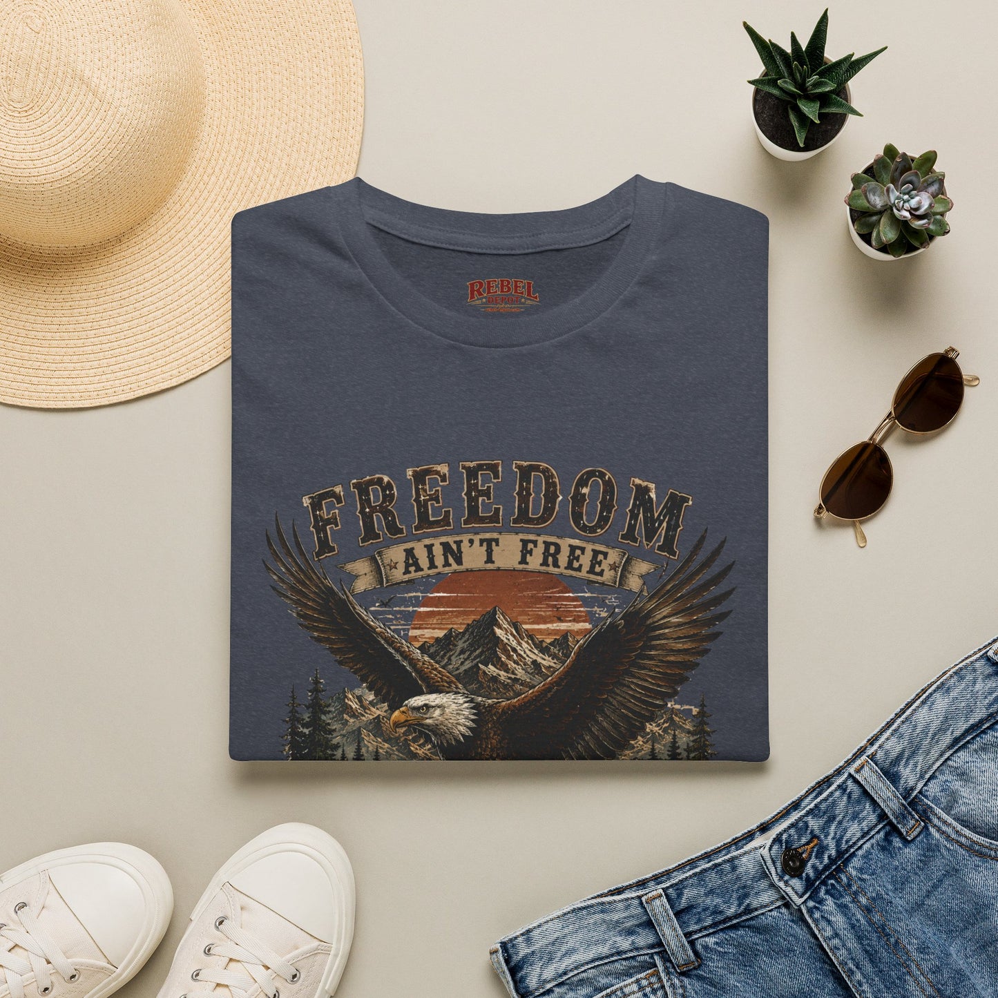 American Rebel Eagle Adult Size T-Shirt