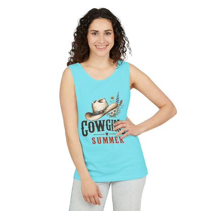 Cowgirl Summer   Adult Unisex Tank Top