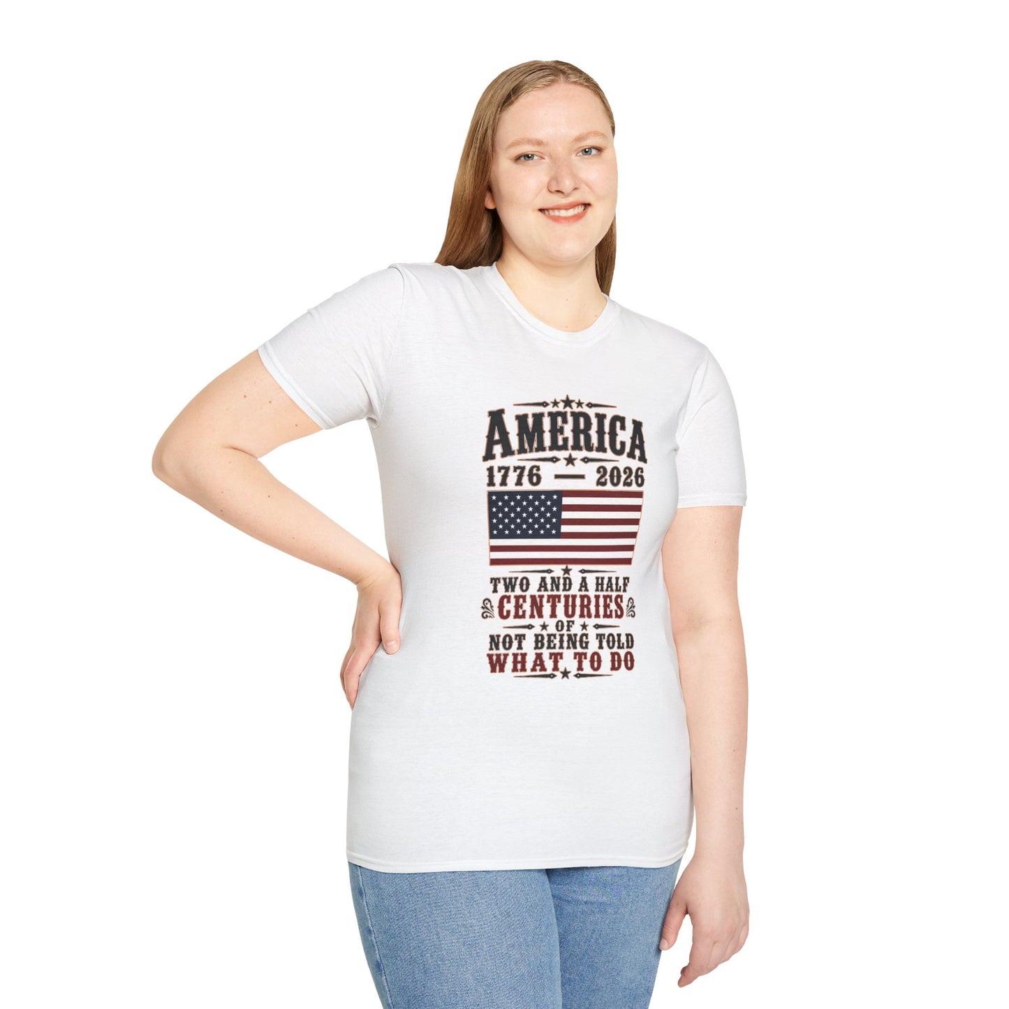 America 1776-2026  Adult Size T-Shirt