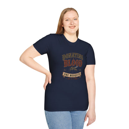 Donating Blood   Adult Size T-Shirt