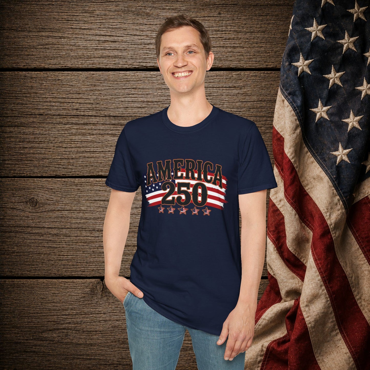 America 250  Adult Size T-Shirt
