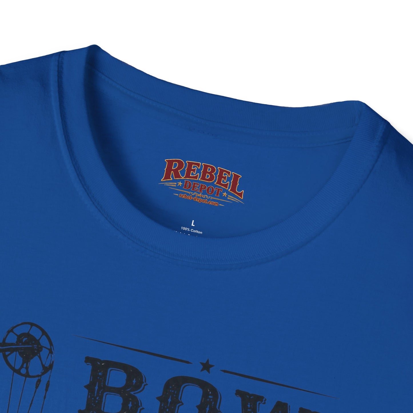 Bow Boots Coffee  Adult Size T-Shirt