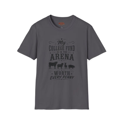 My College Fund  Adult Size T-Shirt