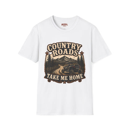 Country Roads SxS  Adult Size T-Shirt