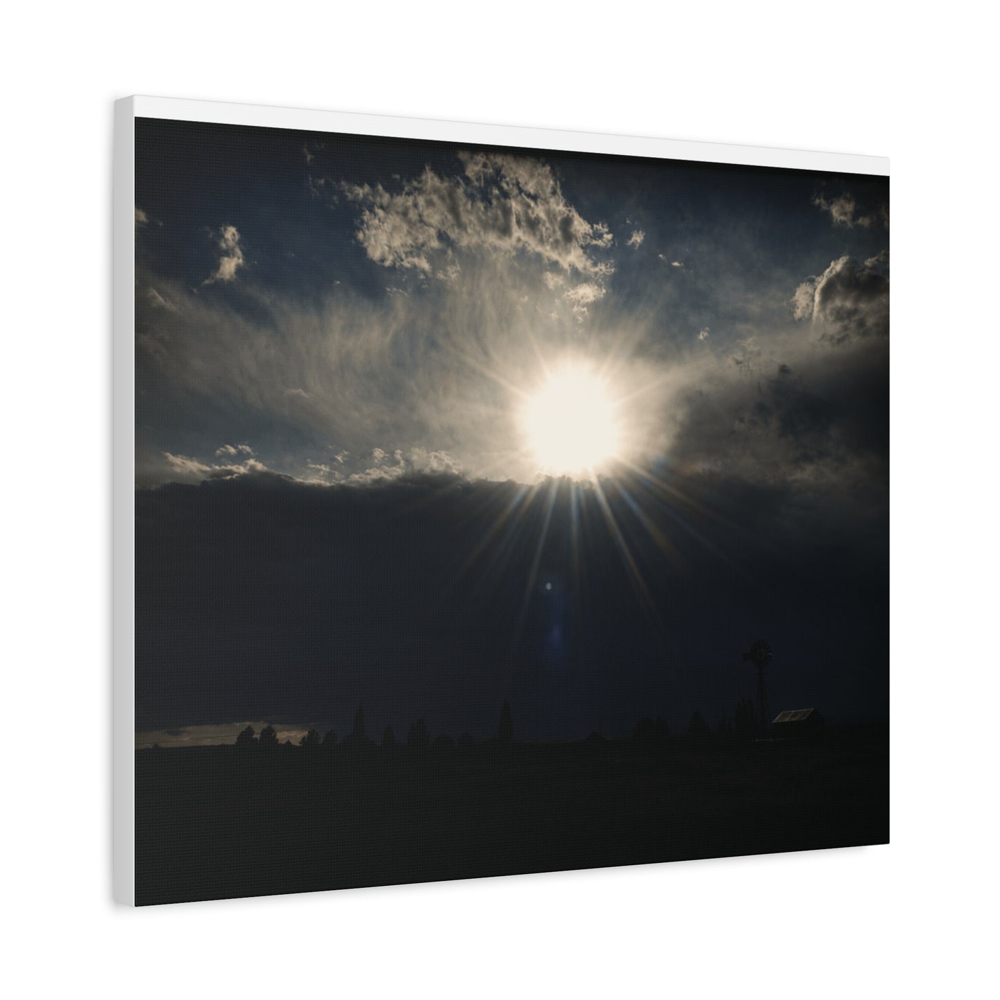 Farm Sunray Matte Canvas Art