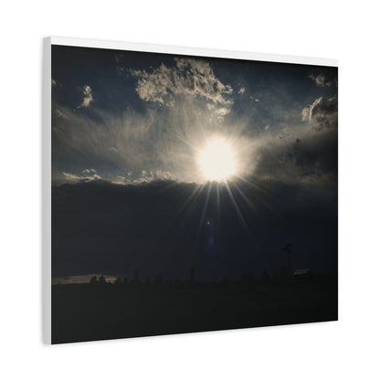 Farm Sunray Matte Canvas Art