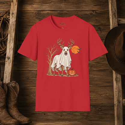 Patch Deer  Adult Size T-Shirt