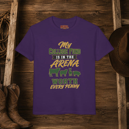 My College Fund   Youth Size T-Shirt