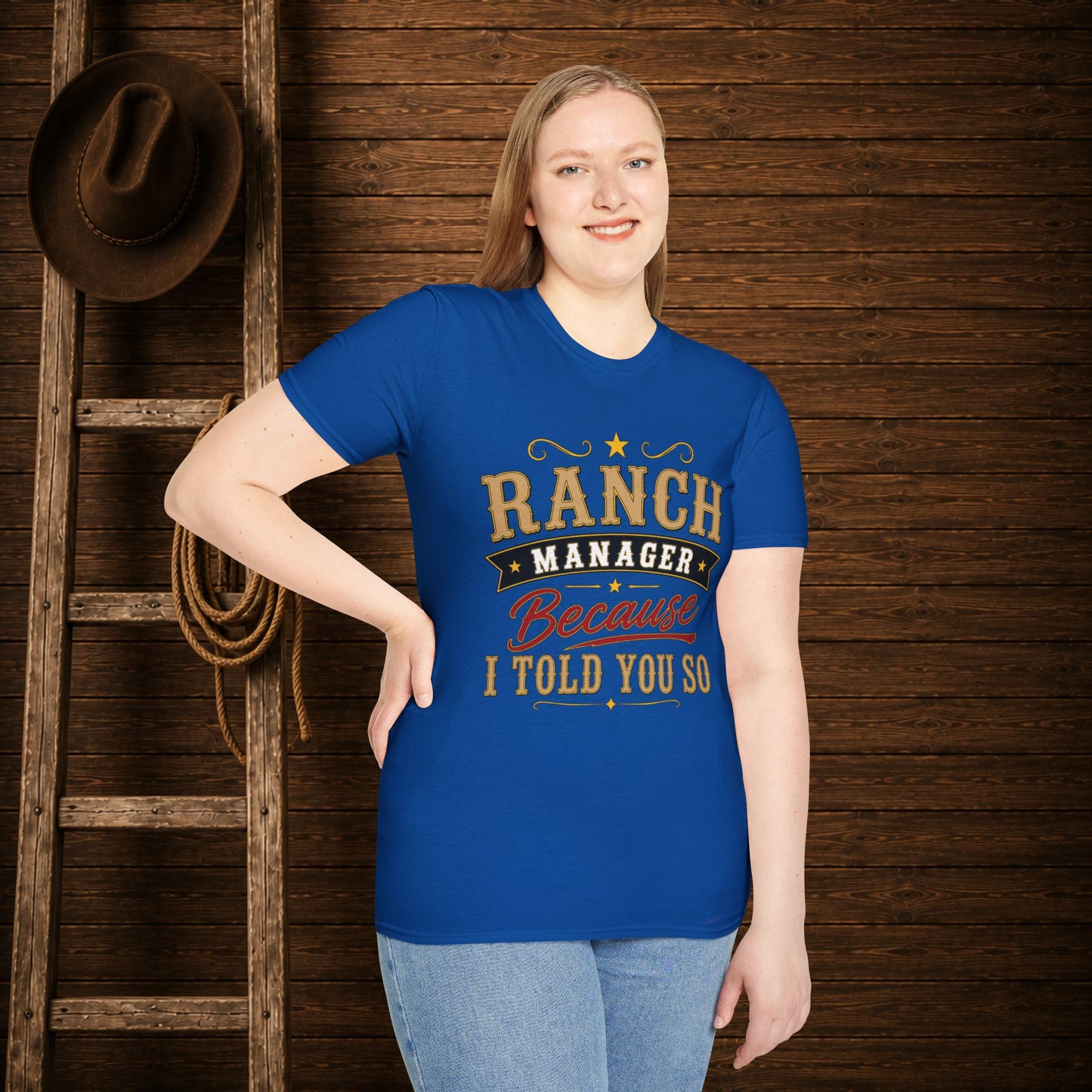 Ranch Manager  Adult Size T-Shirt