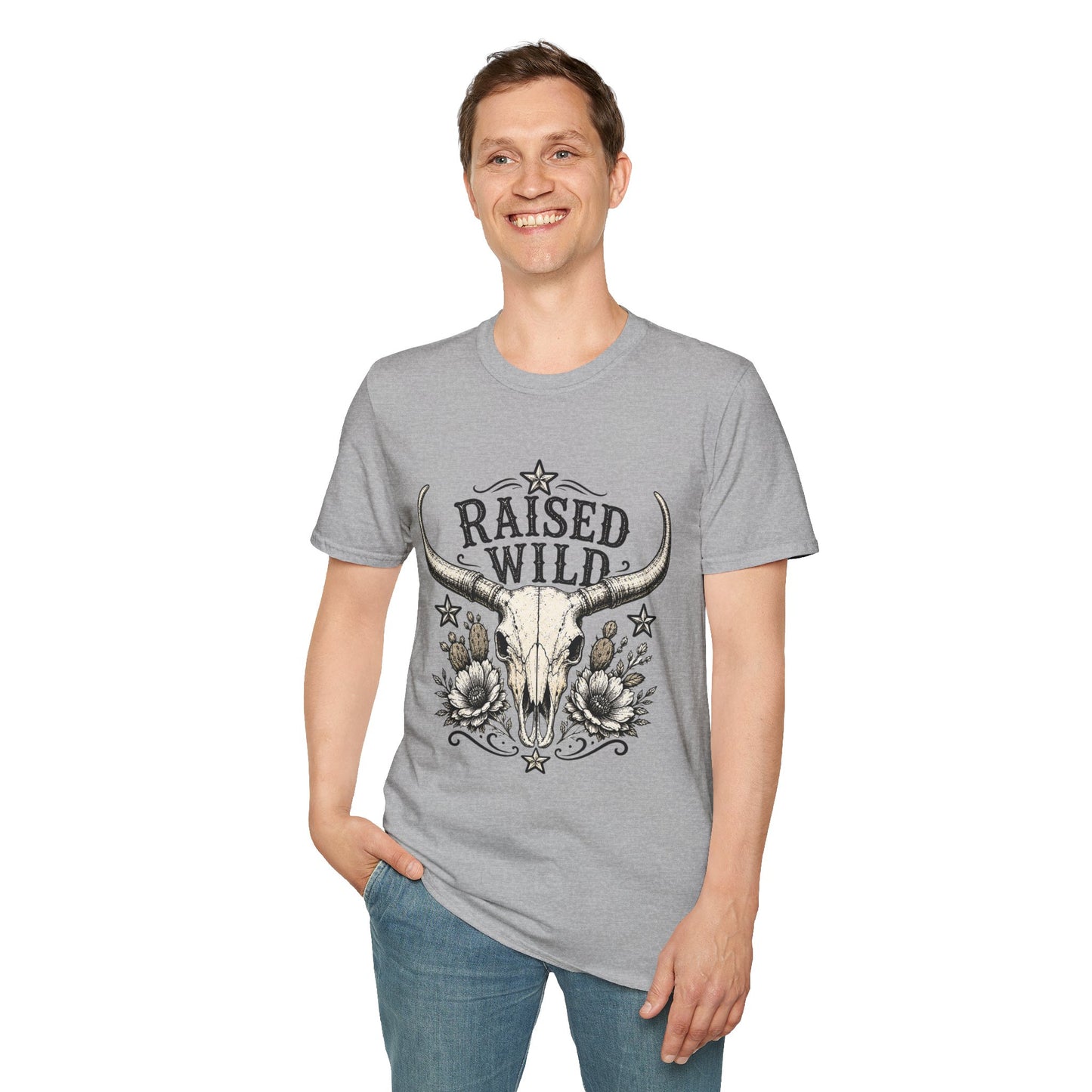 Raised Wild  Adult Size T-Shirt