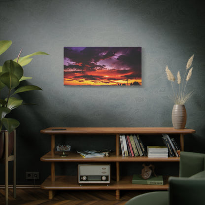 Ranch Sunset Matte Canvas Art