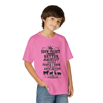 Project Has A Better Haircut  Youth Size T-Shirt