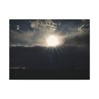 Farm Sunray Matte Canvas Art