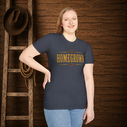 Homegrown Girl  Adult T-Shirt