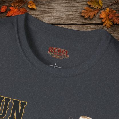 Run Focus Win Cowgirl (Front)  Adult T-Shirt