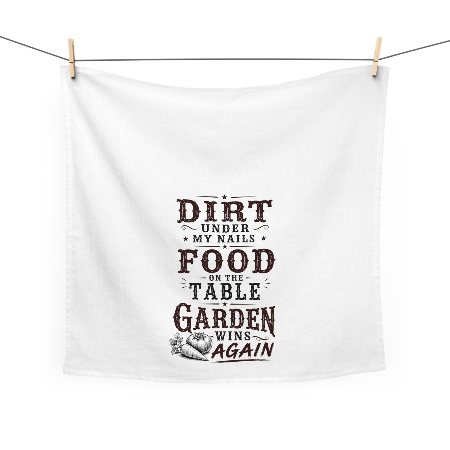 Garden Win  Kitchen Tea Towel