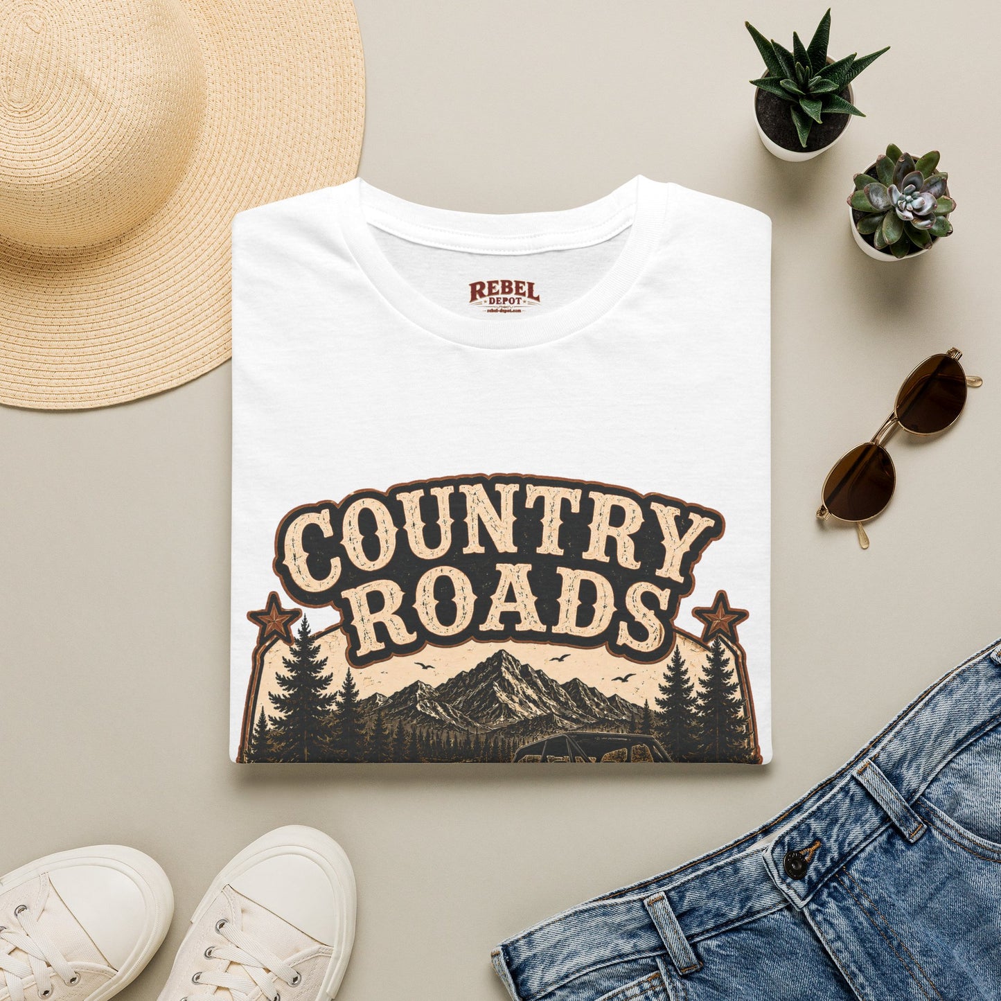 Country Roads SxS  Adult Size T-Shirt