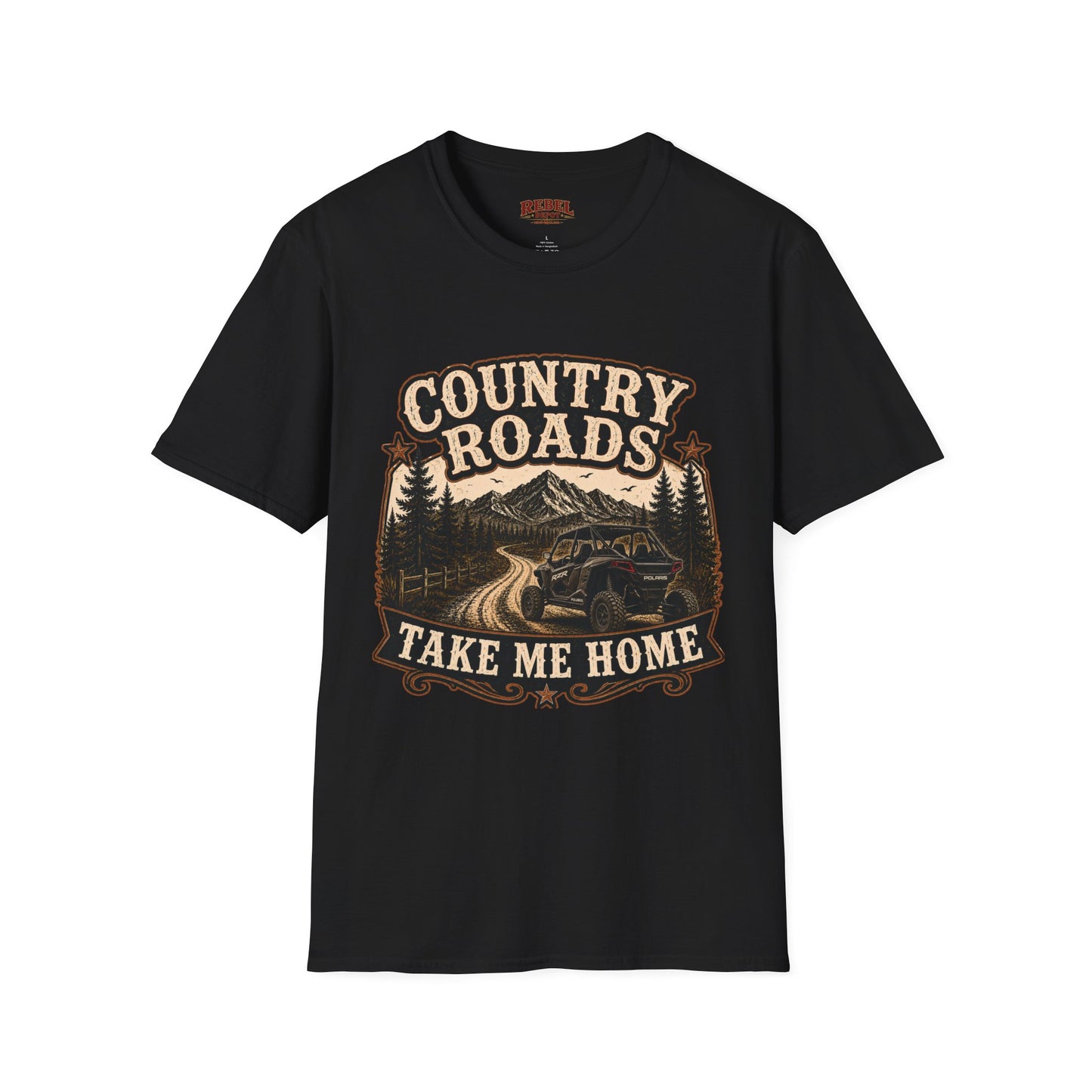 Country Roads SxS  Adult Size T-Shirt