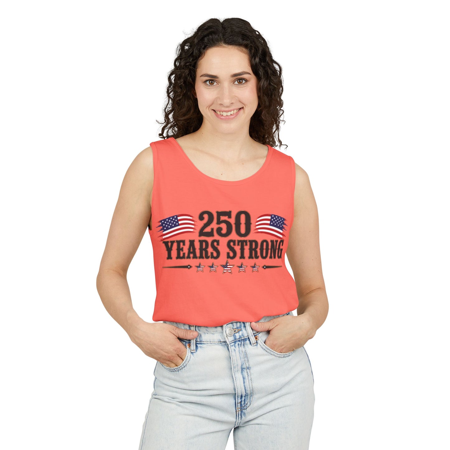 250 Years Strong   Adult Unisex Tank Top  *ON SALE 25% OFF AT CHECKOUT!*