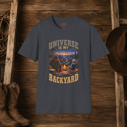 Universe Is My Backyard   Adult Size T-Shirt