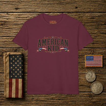 American Kid Patriot  Youth T-Shirt