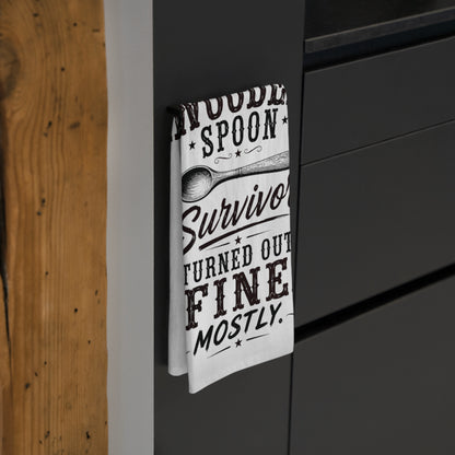 Wooden Spoon Survivor  Kitchen Tea Towel