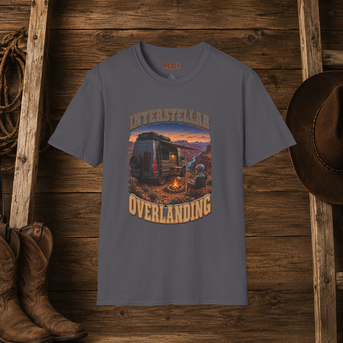 Interstellar Overlanding   Adult Size T-Shirt