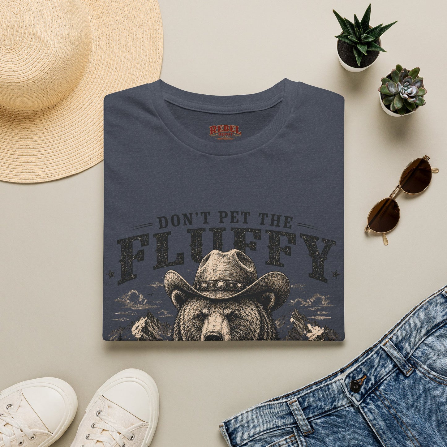 Don't Pet the Fluffy Cowboy T-Shirt