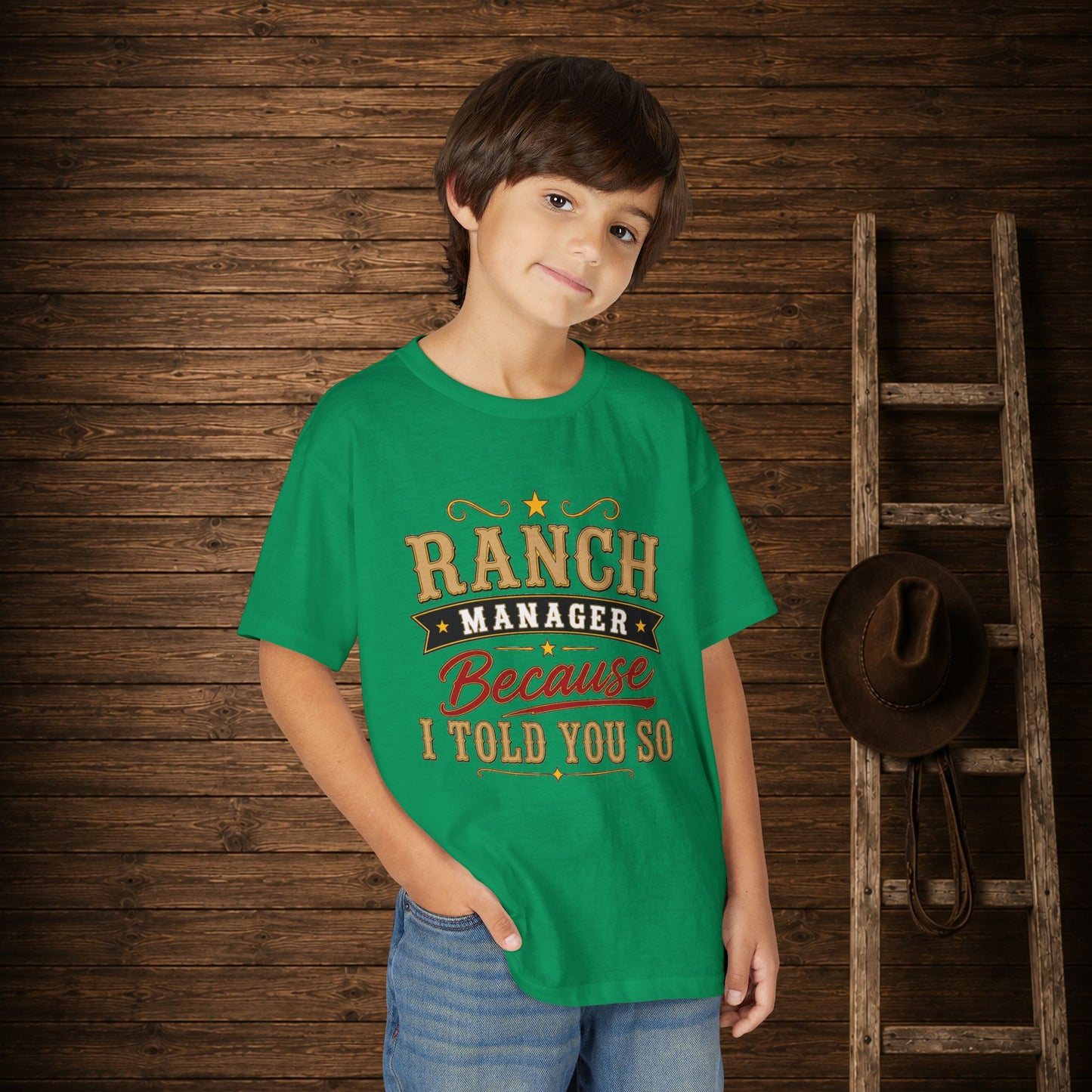 Ranch Manager Youth T-Shirt