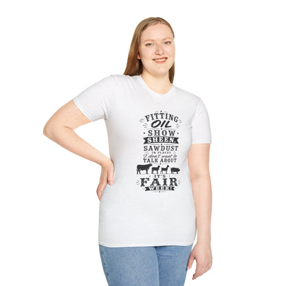 It's Fair Week  Adult Size T-Shirt
