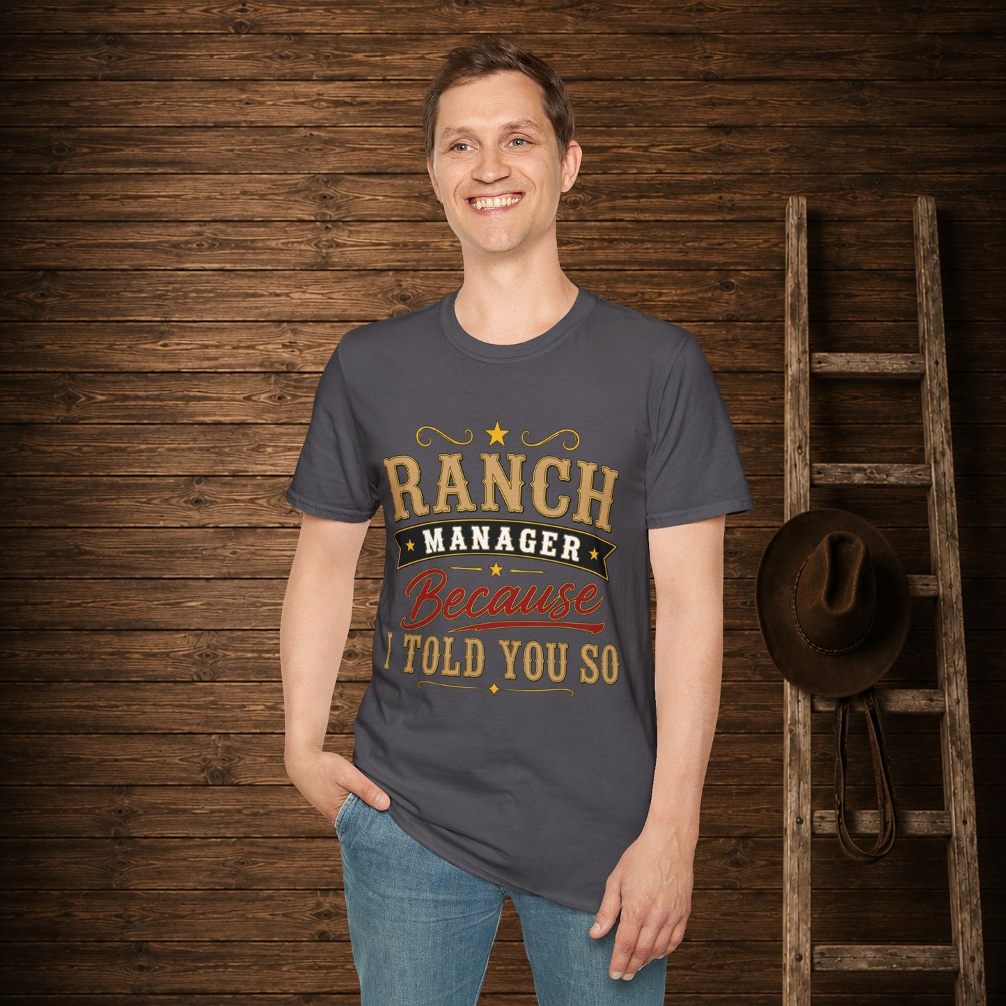 Ranch Manager  Adult Size T-Shirt