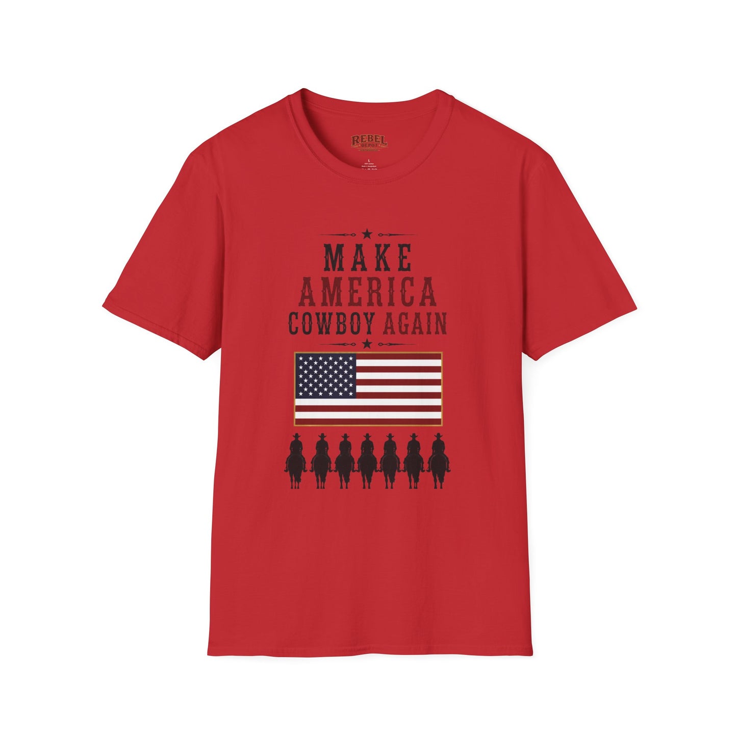 Make America Cowboy Again (Front) T-Shirt