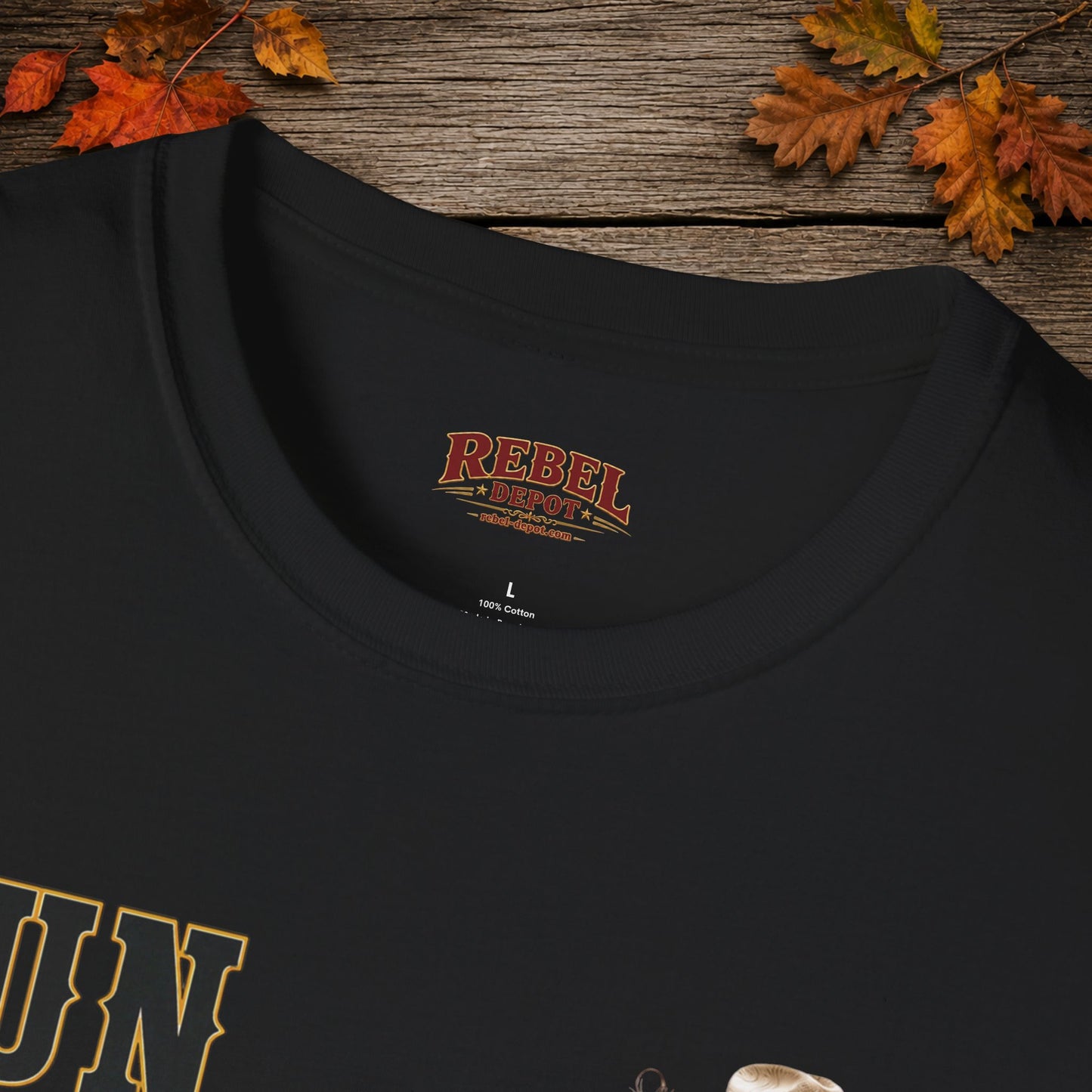 Run Focus Win Cowgirl (Front)  Adult T-Shirt
