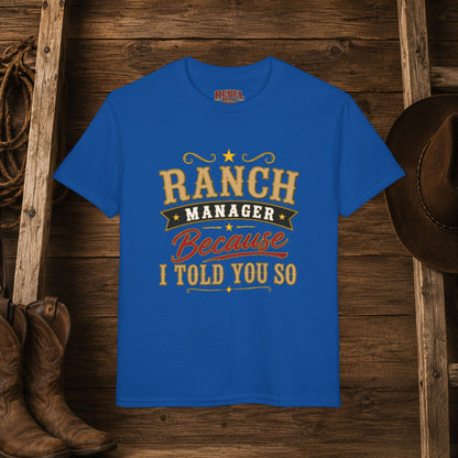 Ranch Manager Youth T-Shirt