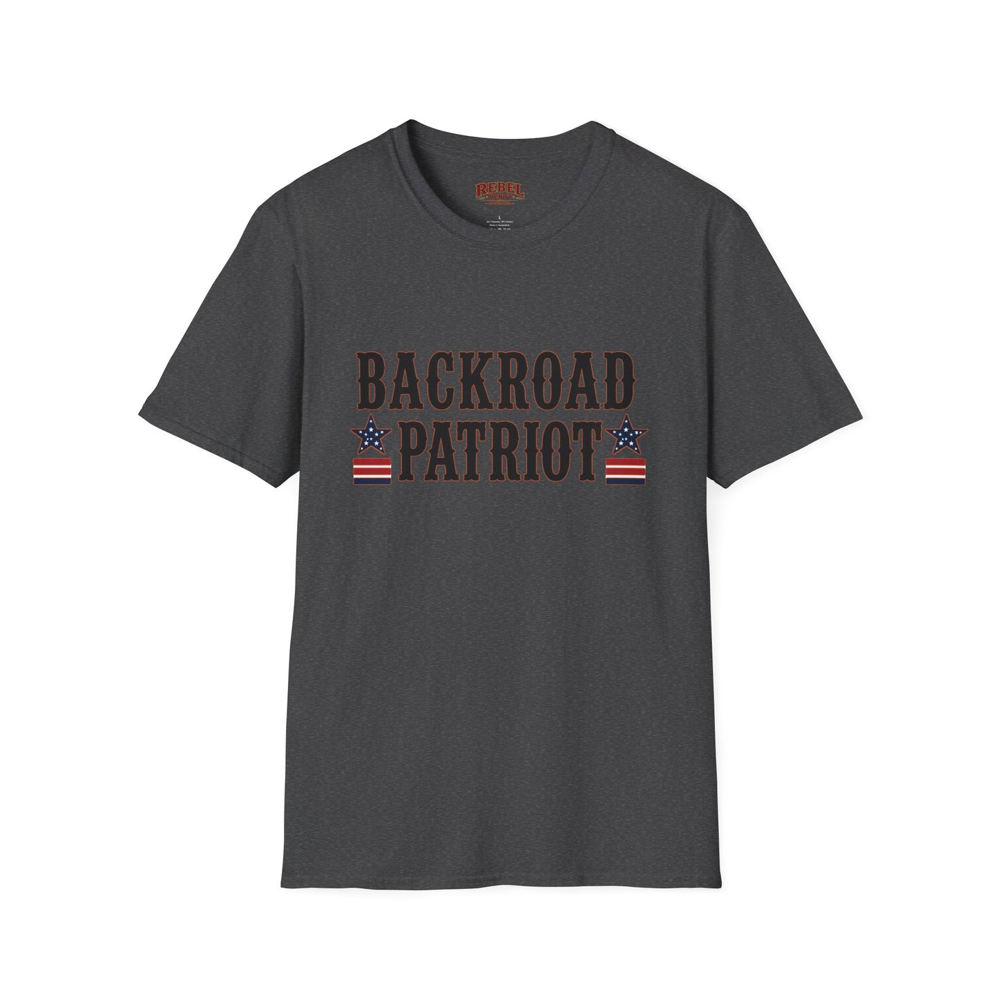 Backroad Patriot  Adult Size T-Shirt