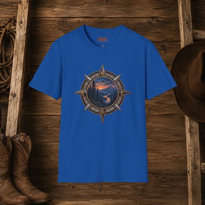 Compass Wilderness   Adult Size T-Shirt