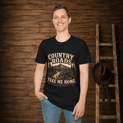Country Roads SxS  Adult Size T-Shirt