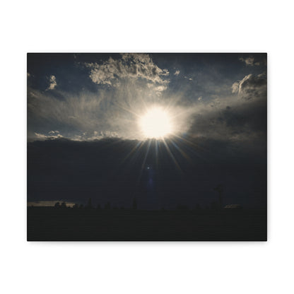 Farm Sunray Matte Canvas Art