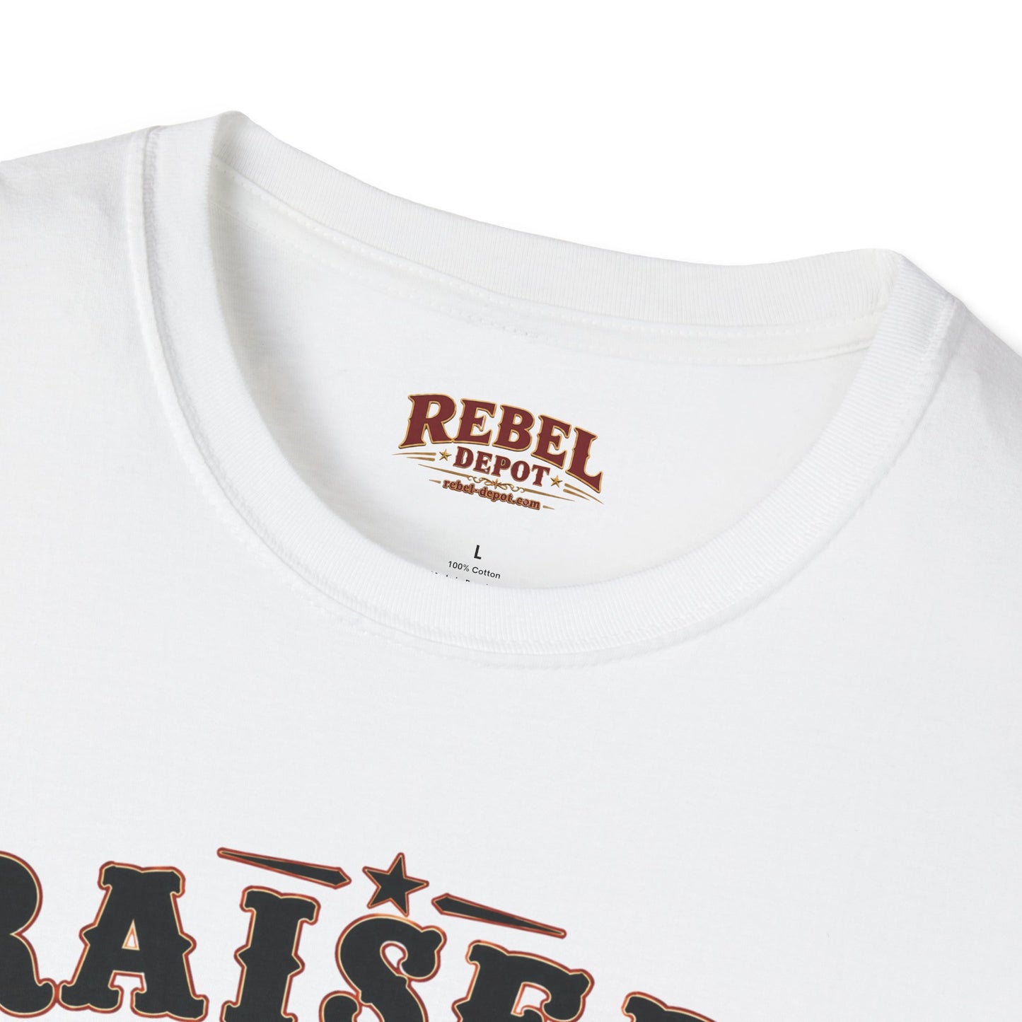Raised Wild Stayed Wild  Adult Size T-Shirt